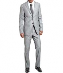 Essential Light Gray Wool Suit