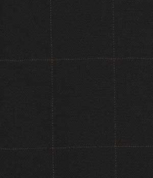 Checkers Black Wool Suit