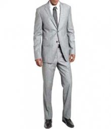 Essential Light Gray Wool Suit