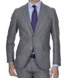 Essential Mid Charcoal Wool Jacket