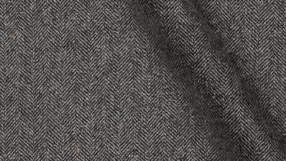 Gray Herringbone Flecks Donegal Tweed Suit : HarrySuits, Custom Suits